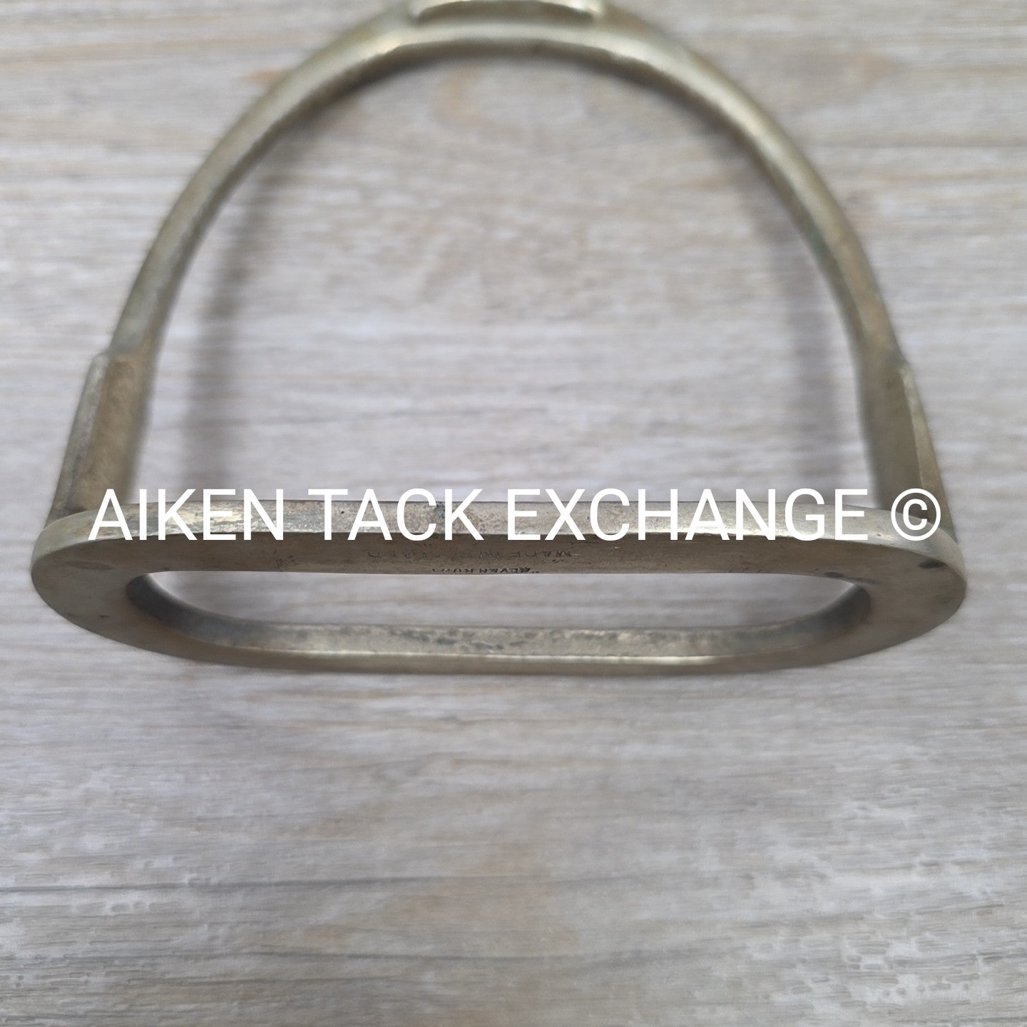 Never Rust Prussian Style Stirrup Irons, 4.5"