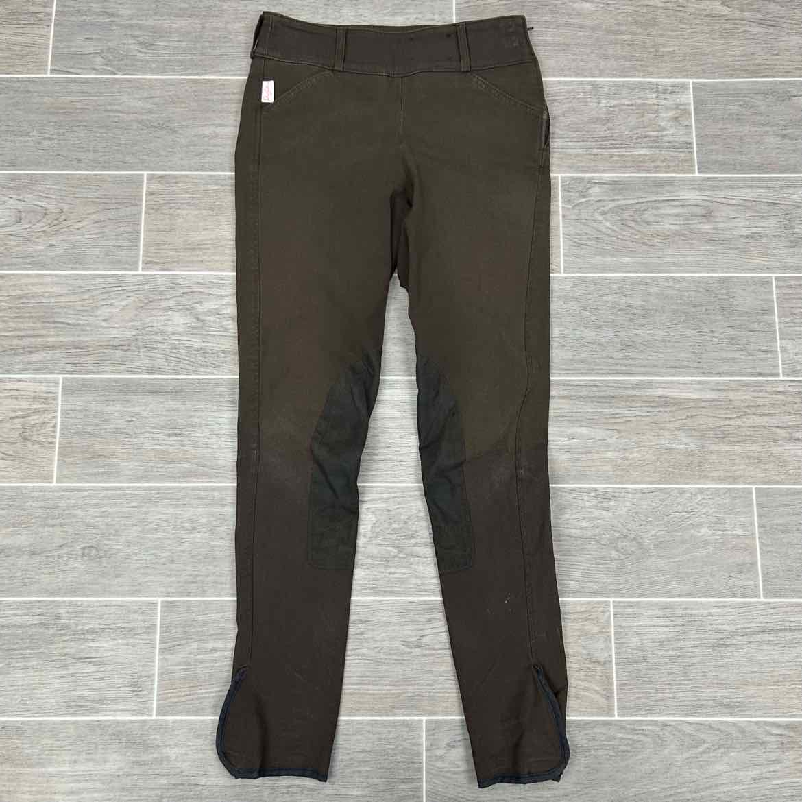 Tailored Sportsman Trophy Hunter Knee Patch Breeches, Size 24