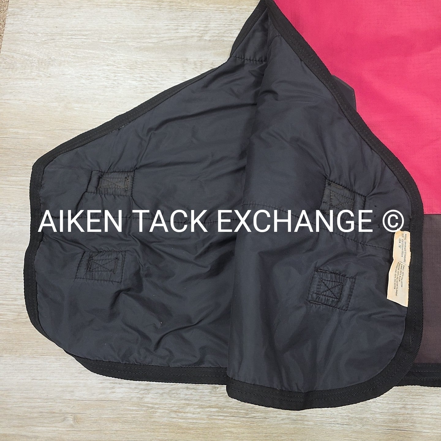 Saxon 600D Medium Turnout Blanket 78" (lining has some rips/tears)