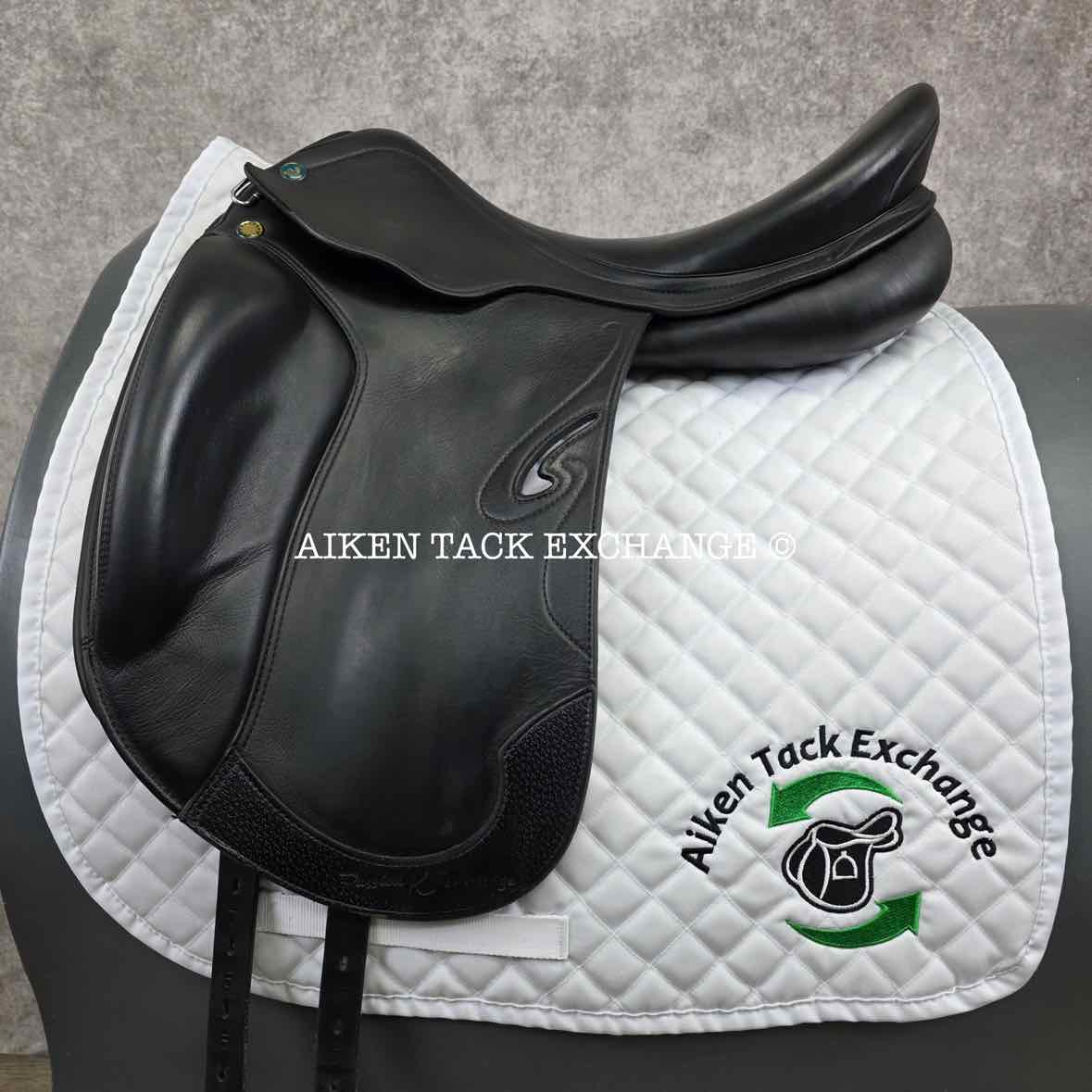 2020 Prestige Passion K Dressage Saddle, 18" Seat, 33 Tree - M/MW, Wool Flocked Panels