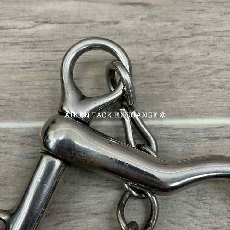 Mullen Mouth Sliding Cheek Weymouth Bit 4.75"