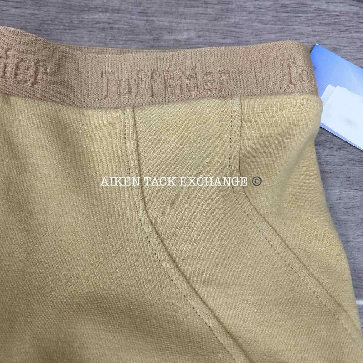 TuffRider Cotton Knee Patch Pull On Tights, Size 32