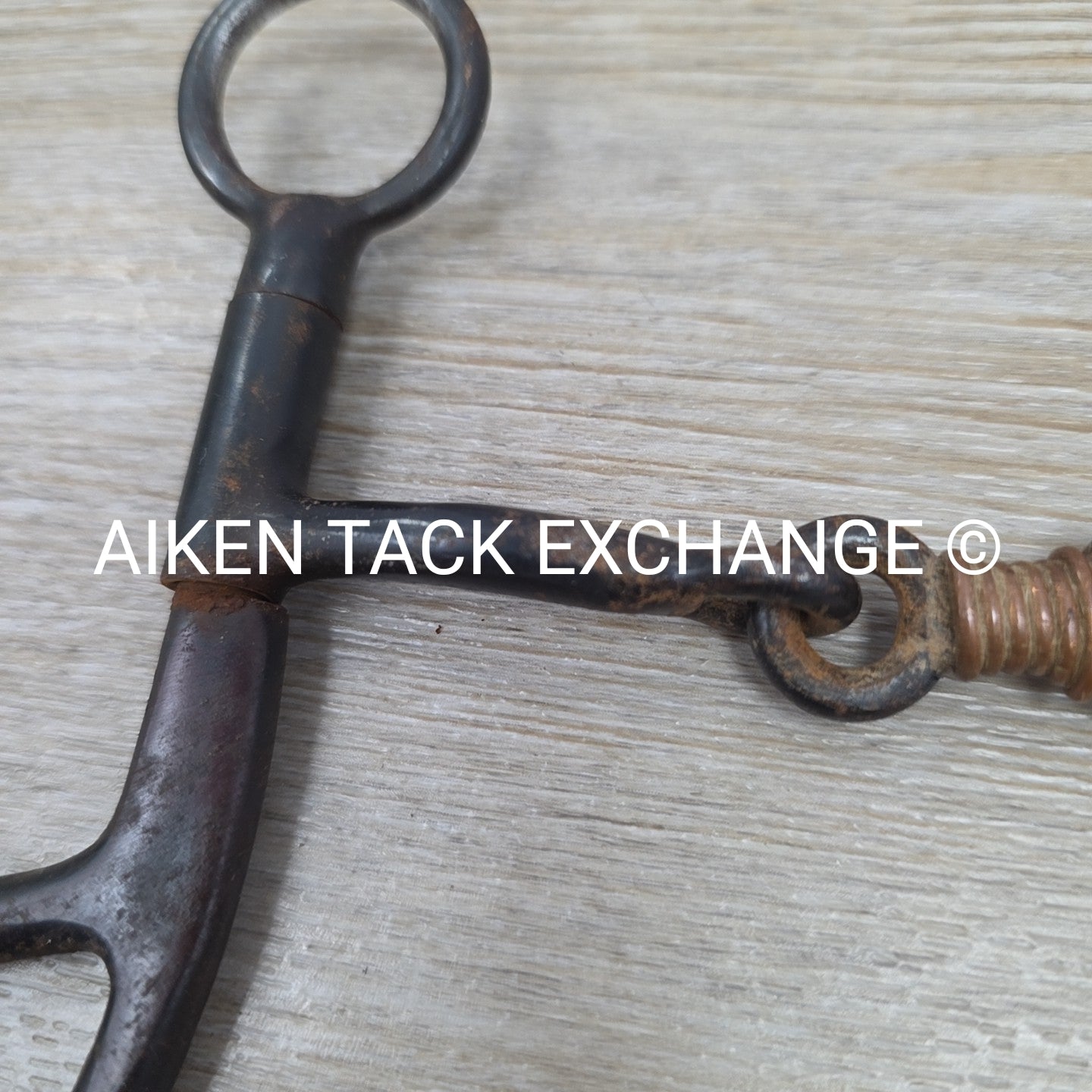 Sweet Iron Copper Wrapped Dog Bone Argentine Bit 5"
