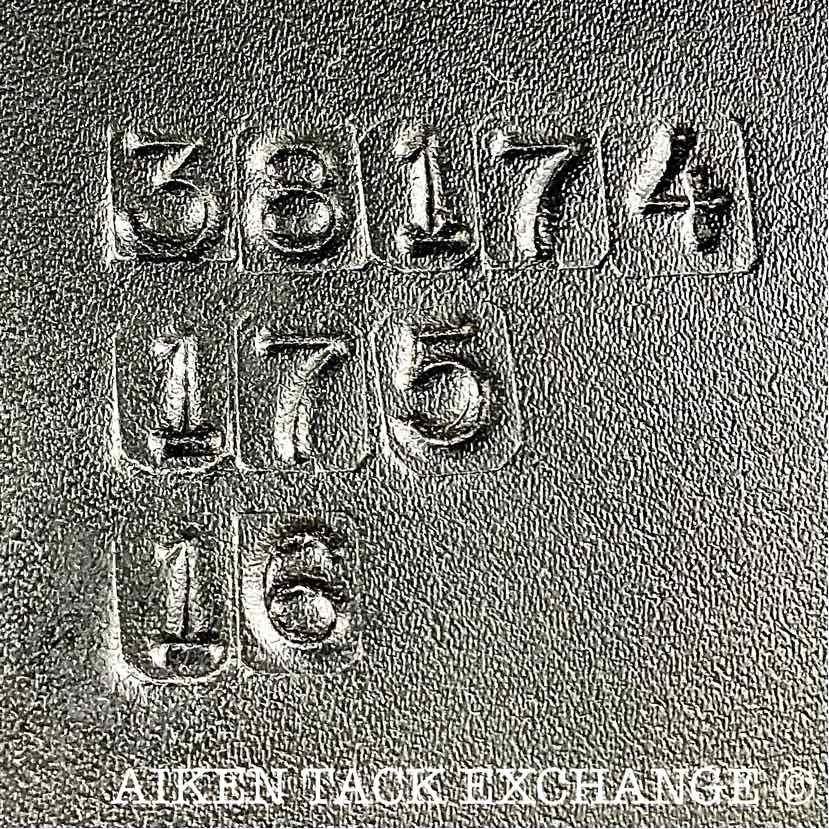 2023 Custom Saddlery Wolfgang Solo Dressage Saddle, 17.5" Seat, Adjustable Tree, Wool Flocked Panels