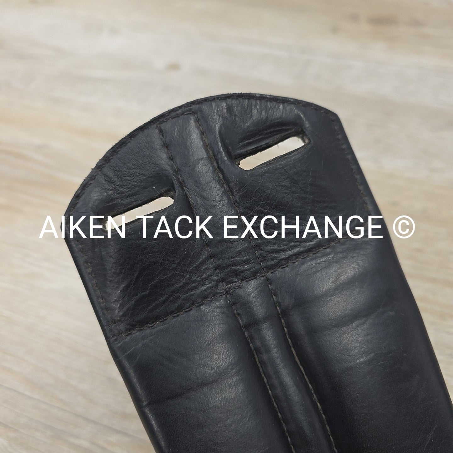 Trilogy Padded Leather Contour Girth, Black, 26"