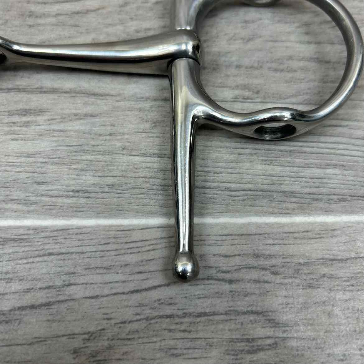 Korsteel Single Joint Full Cheek Gag Bit 5.5"