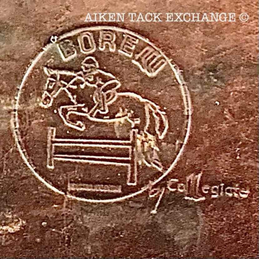 **SOLD** Borelli by Collegiate Close Contact Saddle, 17" Seat, Medium Tree, Foam Panels