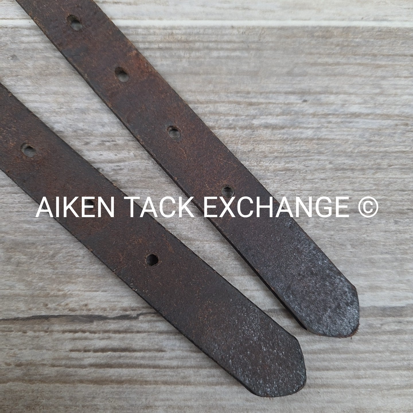English Leather Girth Extender with Roller Buckles