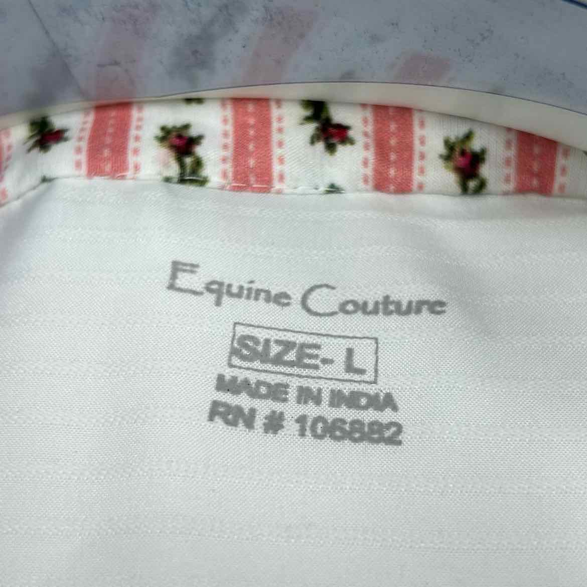 Equine Couture Isabel CoolMax Long Sleeve Show Shirt, Size Large (36)