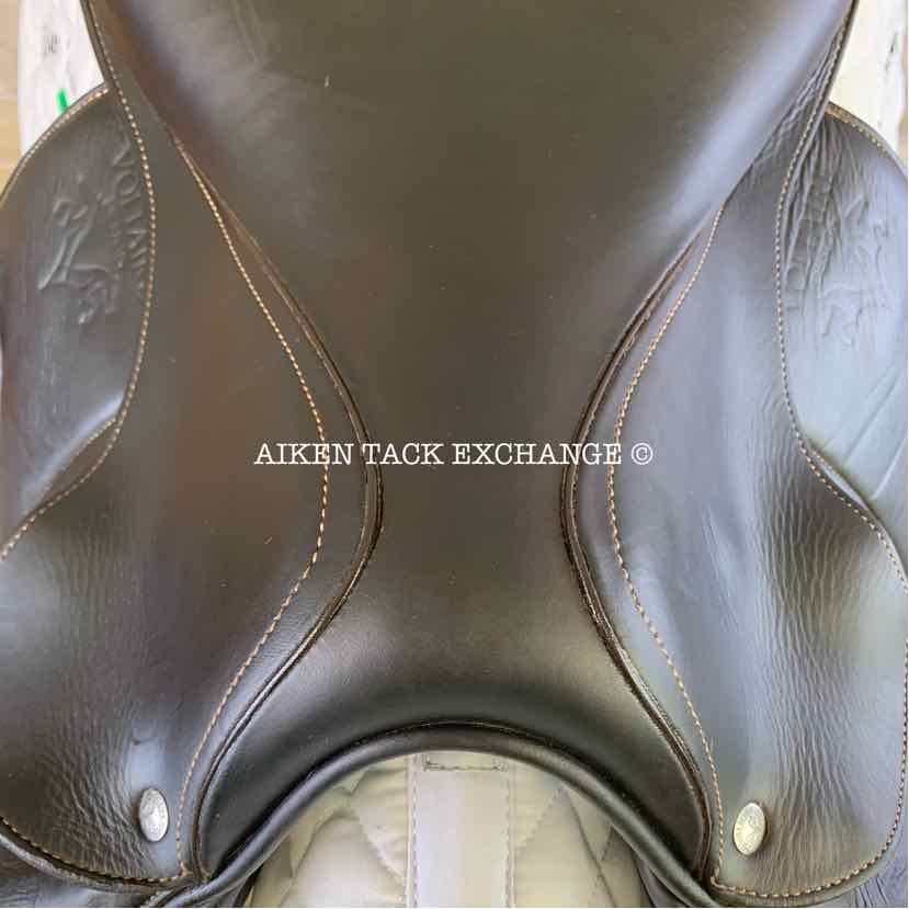 2021 Voltaire Lexington Monoflap Jump Saddle, 17" Seat, 3AAA Flap