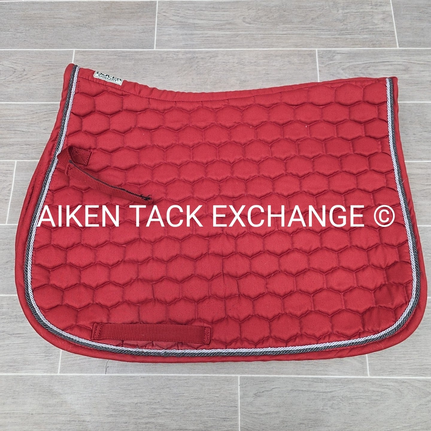 Dover Saddlery Size All Purpose Red English Saddle Pads