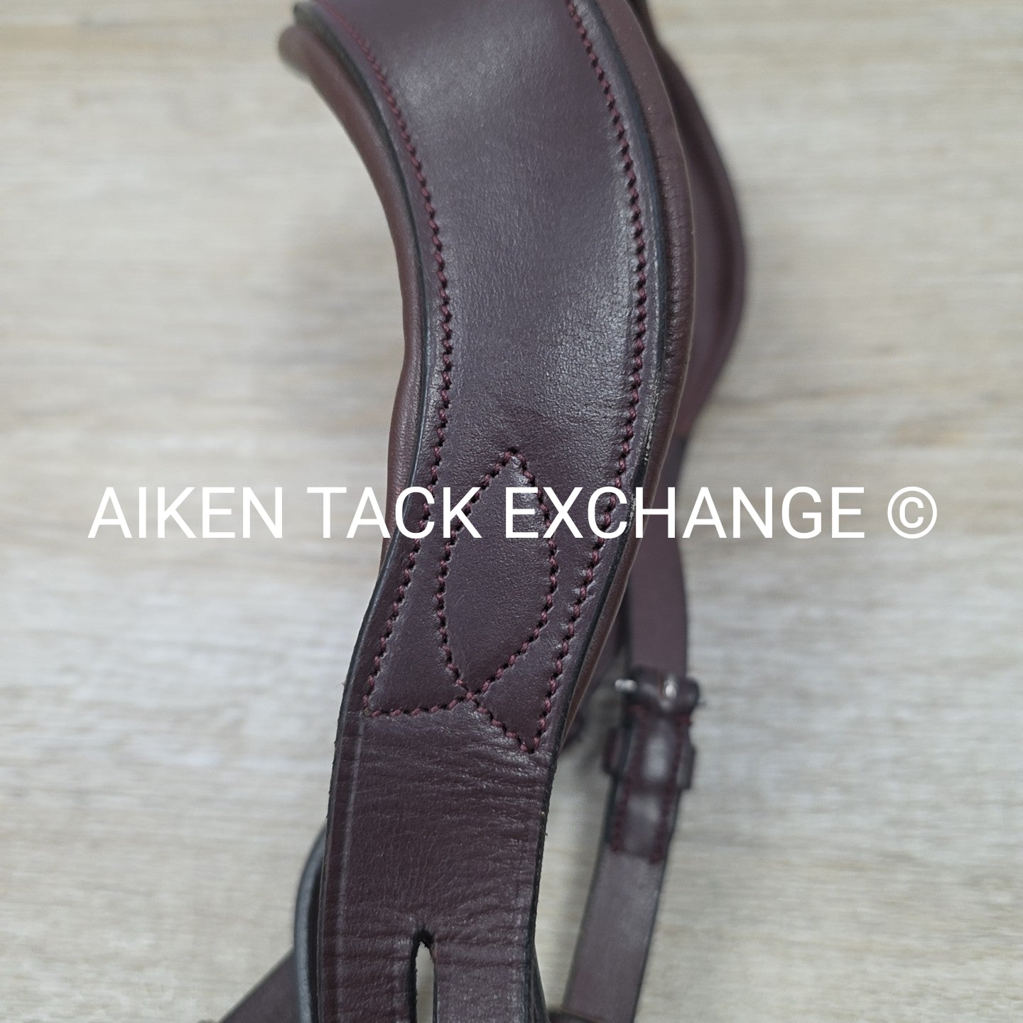 Artemis Equestrian Victory Bridle, Missing Browband, No Reins, Brown, Oversize