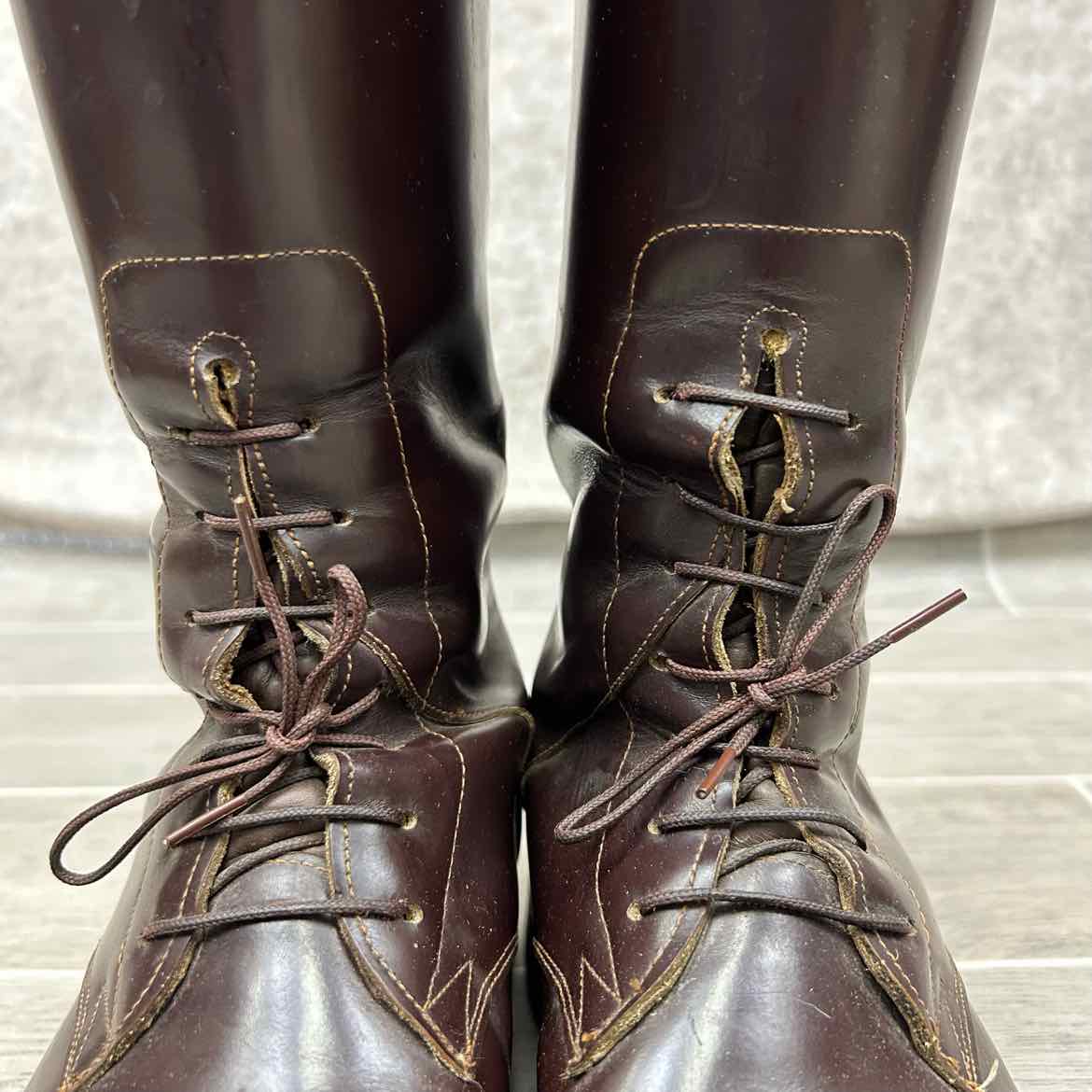 Der-Dau Field Boots, Brown, Size 9 / 9.5 (46 Height 41 Calf)