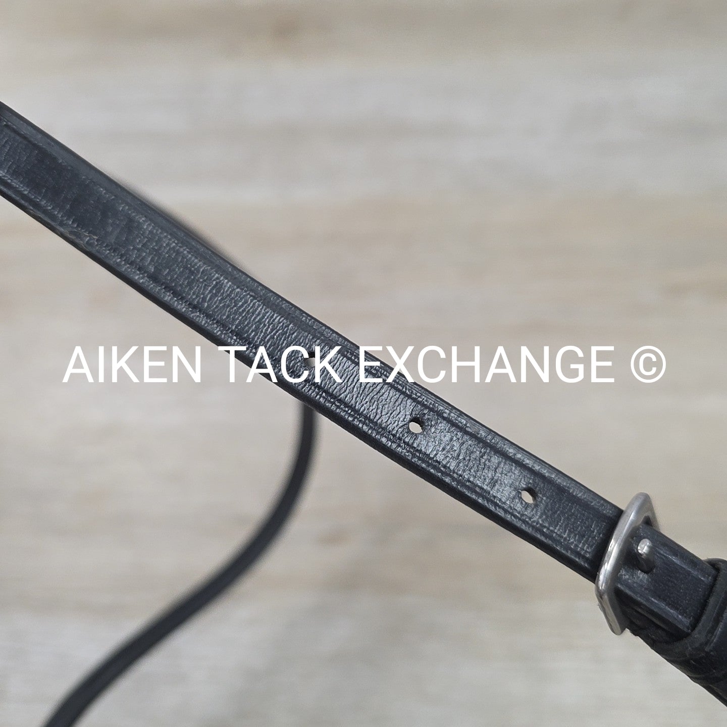 KL Select Red Barn Drop Noseband, Black, Size Cob