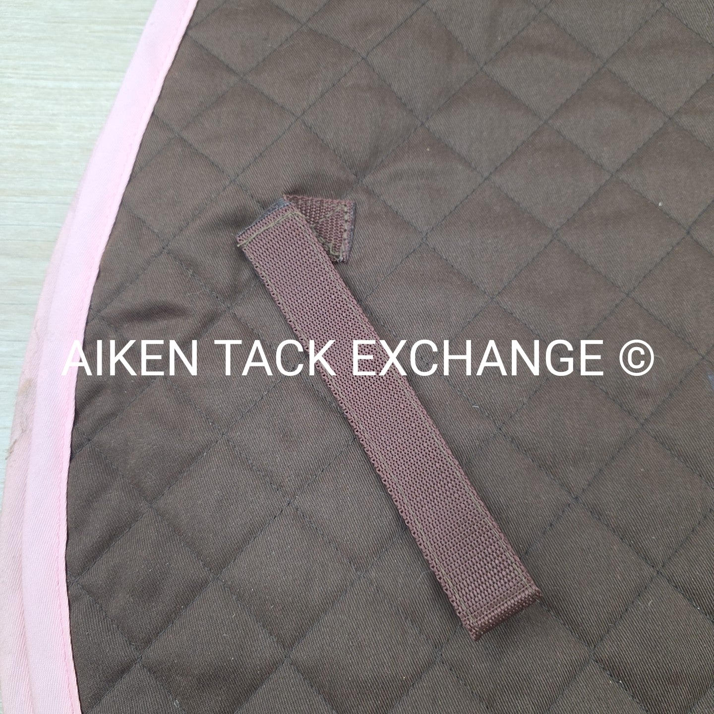 Lettia All Purpose Saddle Pad with "Live Simply" Embroidery
