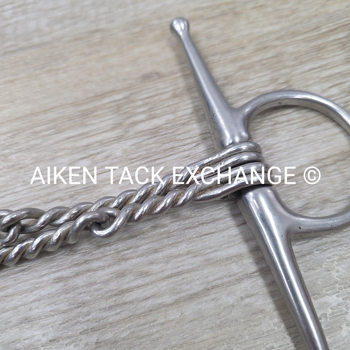 Double Twisted Wire Full Cheek Bit 4.75"