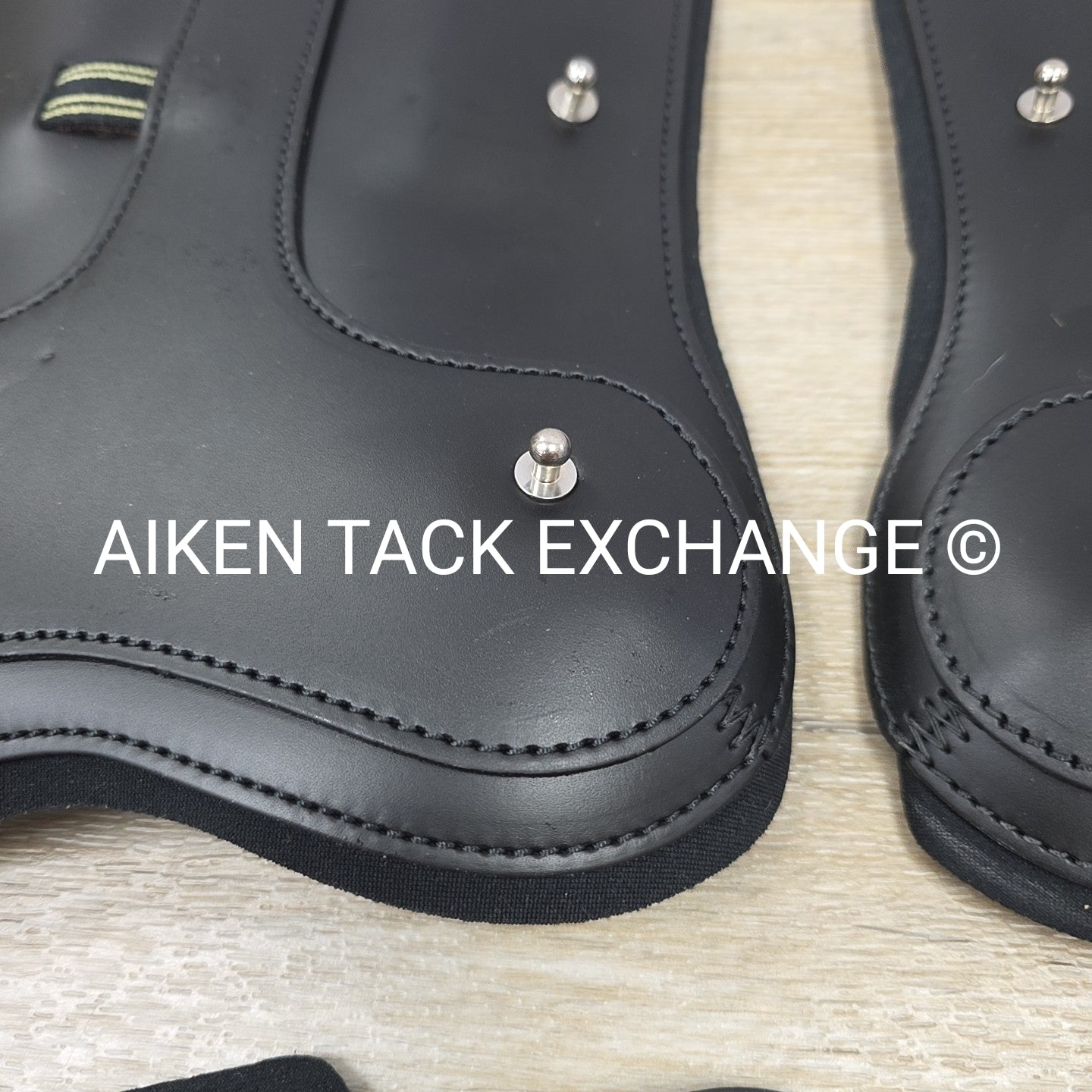 Prestige Leather Jumping Boot Set, Front & Back, Size Large