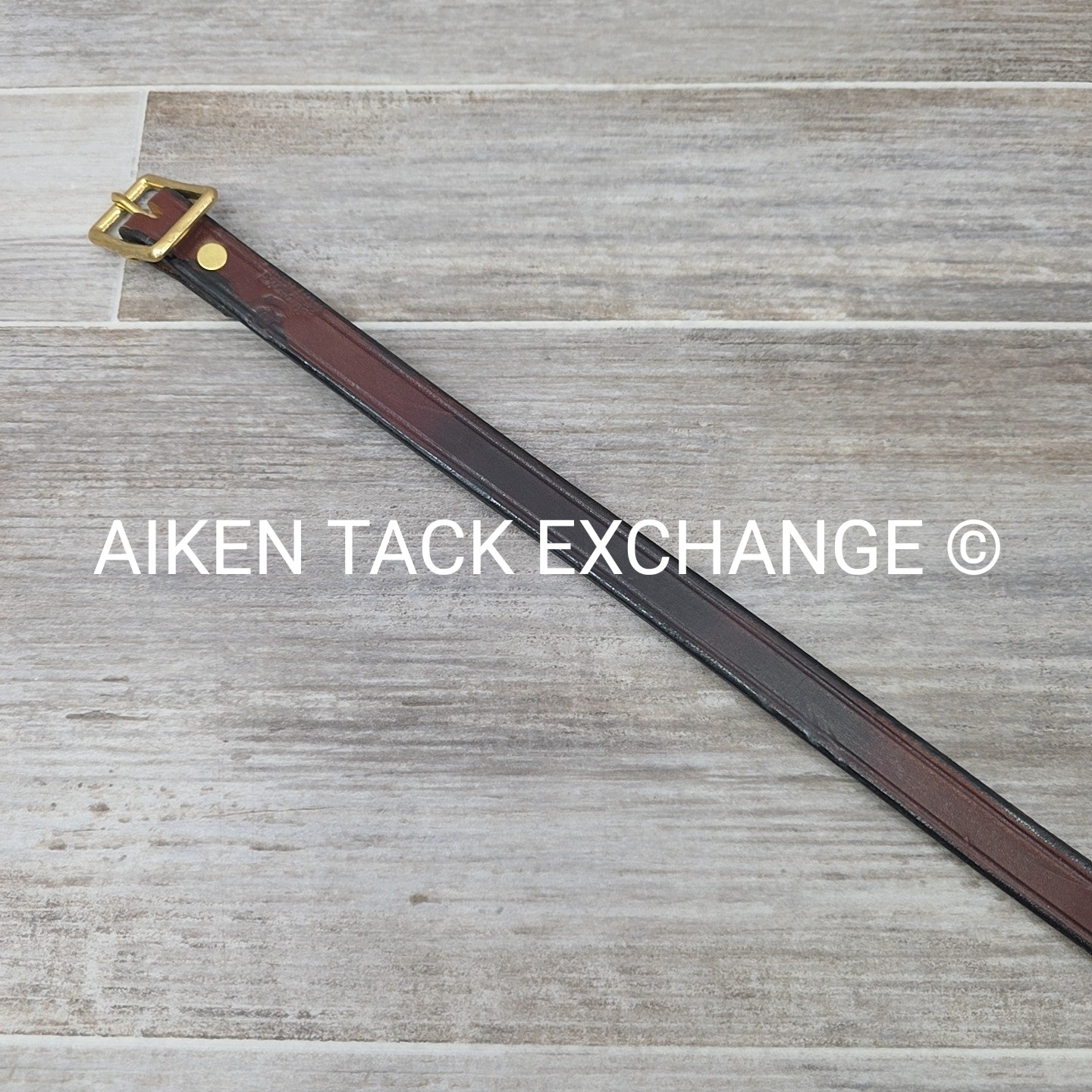 Leather Neck Strap with Solid Brass Hardware (add namplate: $5.00)