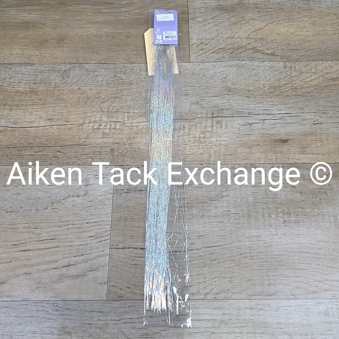 Claire's Faux Hair Tinsel Extension with 2 Clips