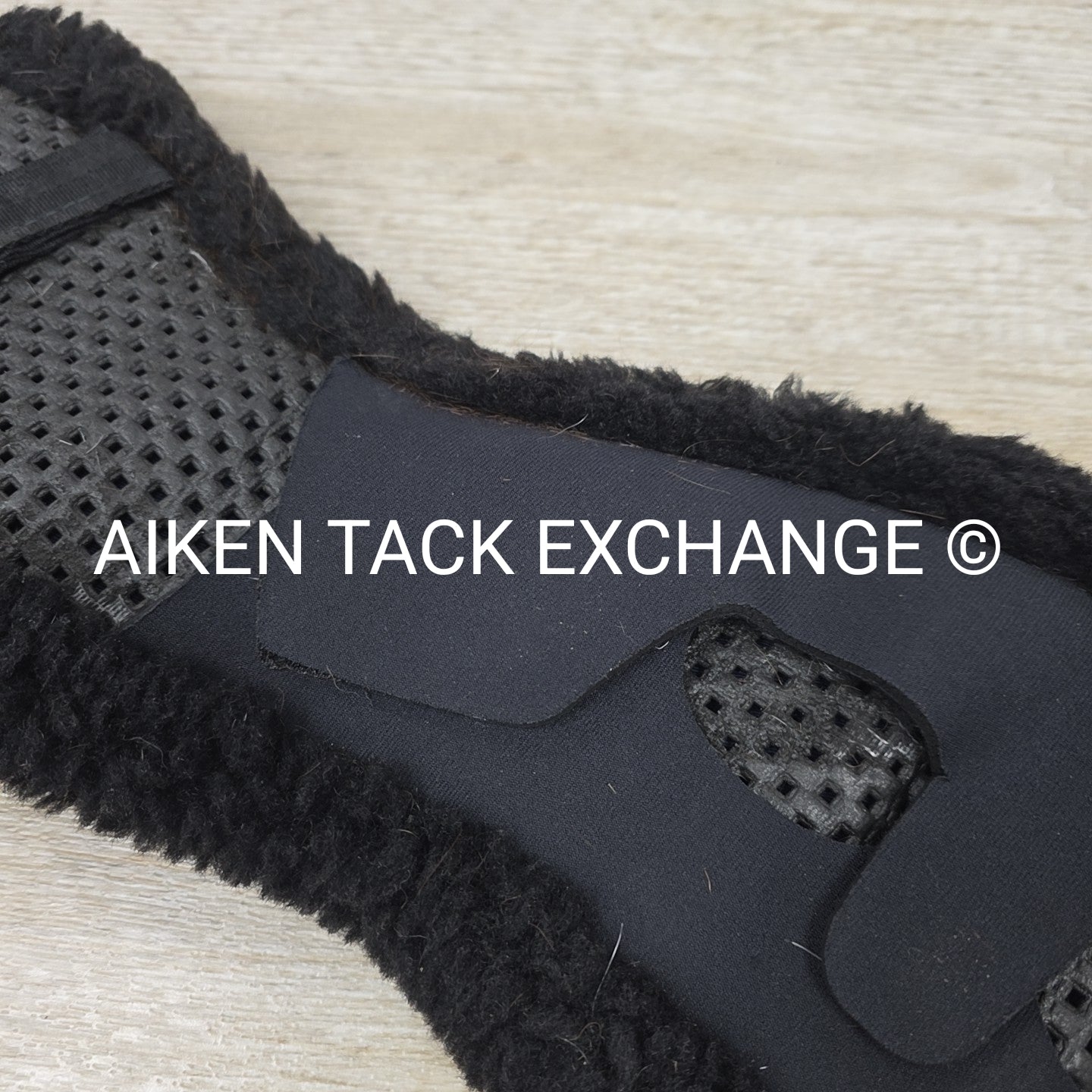 Total Saddle Fit Fleece Girth Cover, Black, 28"