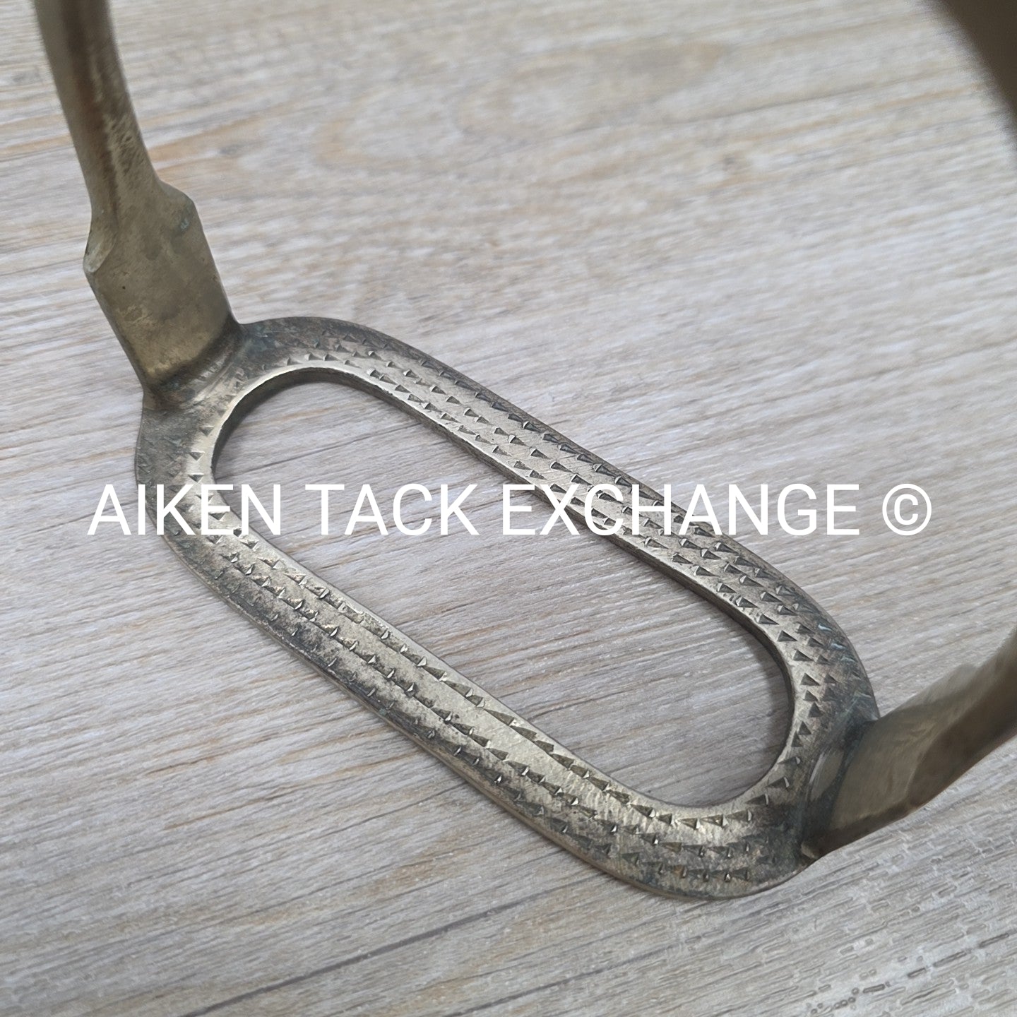 Never Rust Prussian Style Stirrup Irons, 4.5"