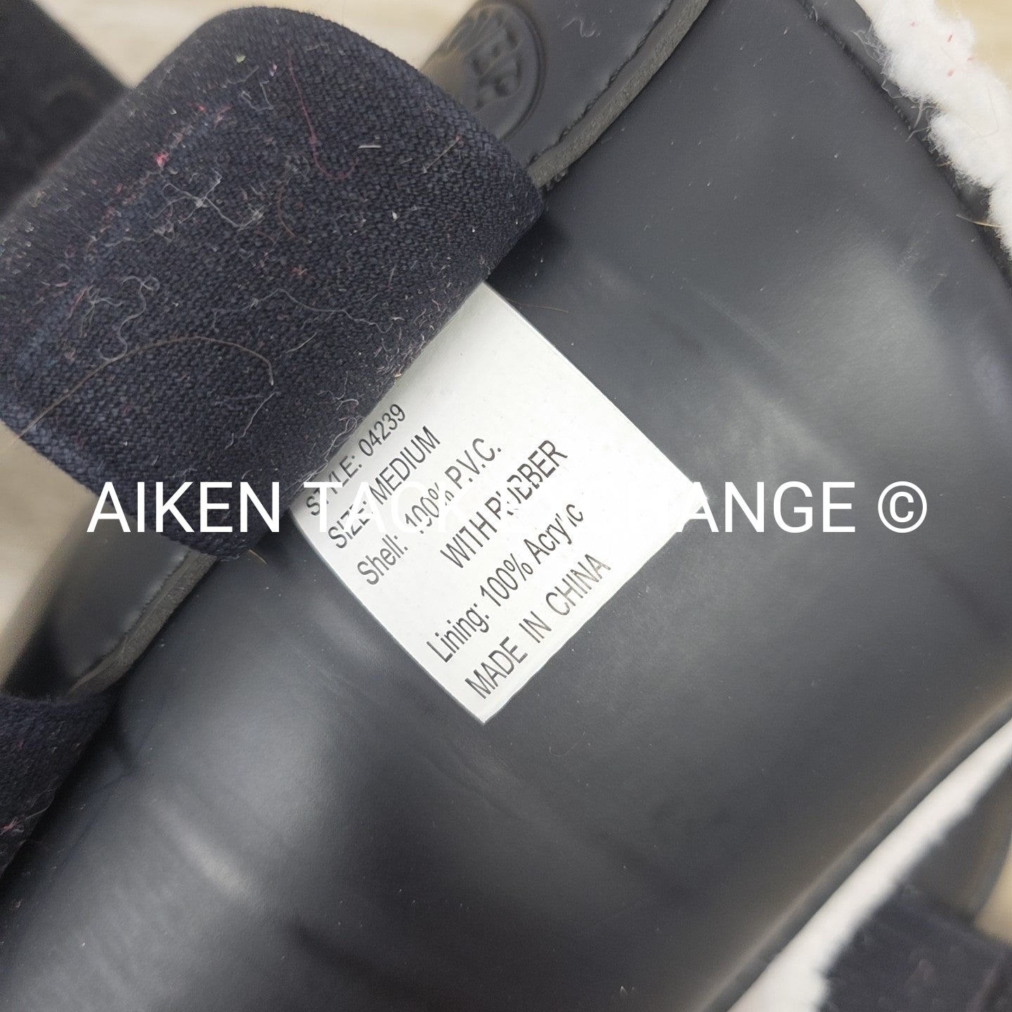 Dover Saddlery Fleece Lined Brushing Boots, Size Medium