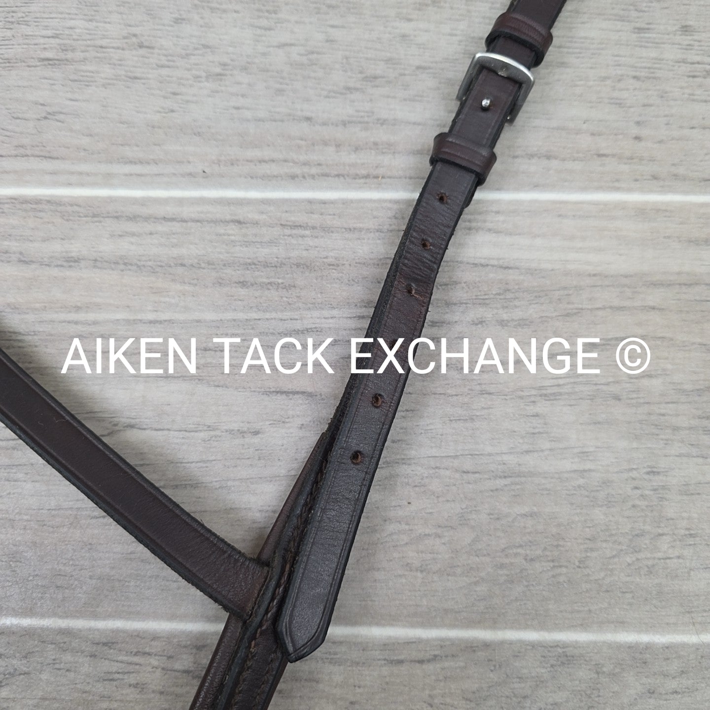Plain Padded Leather Breastplate, Brown, Size Full