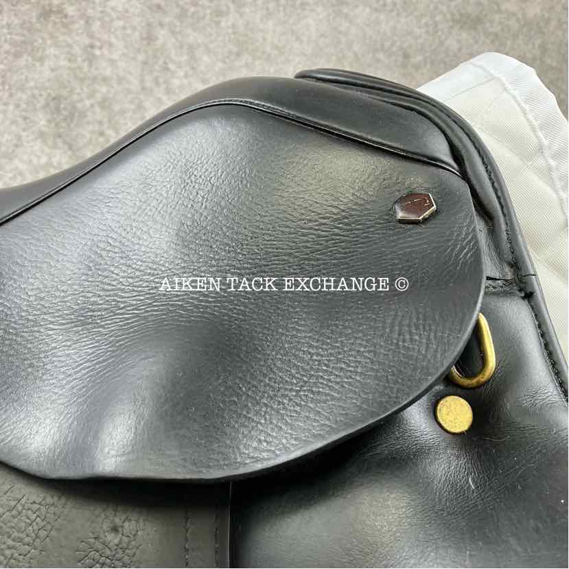 **SOLD** Albion SLK Dressage Saddle, 17.5" Seat, Medium Wide Tree, Wool Flocked Panels