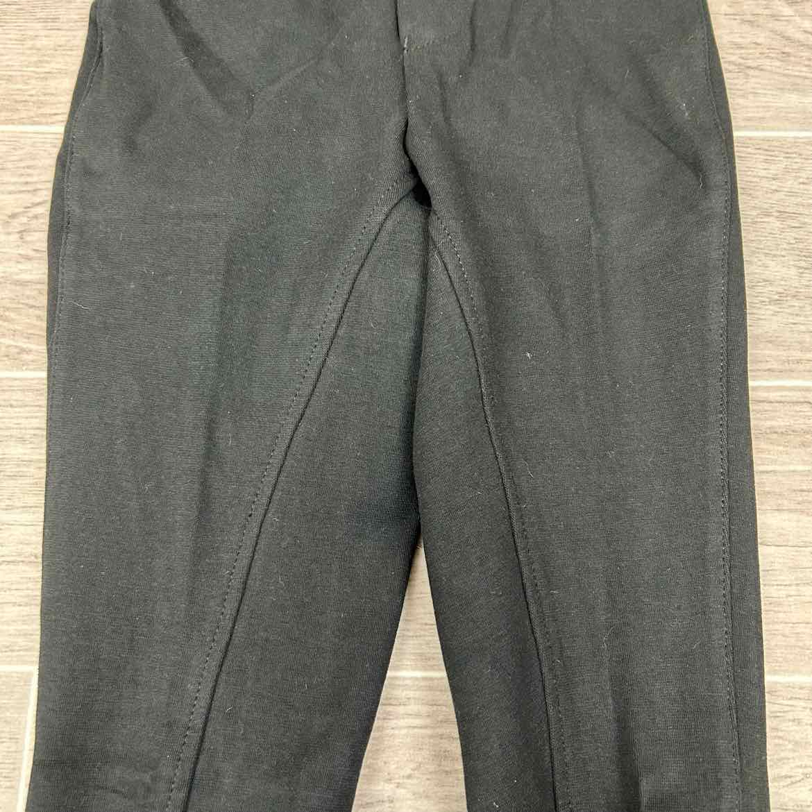 Eqituff Children's Knee Patch Breeches, Black, Size 8, Brand New