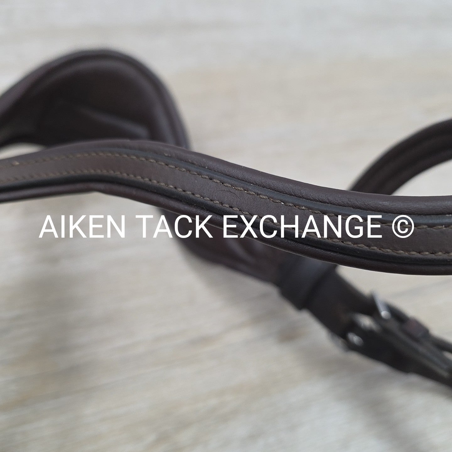 PS of Sweden Jump Off Anatomic Bridle, No Reins, Brown, Size Full