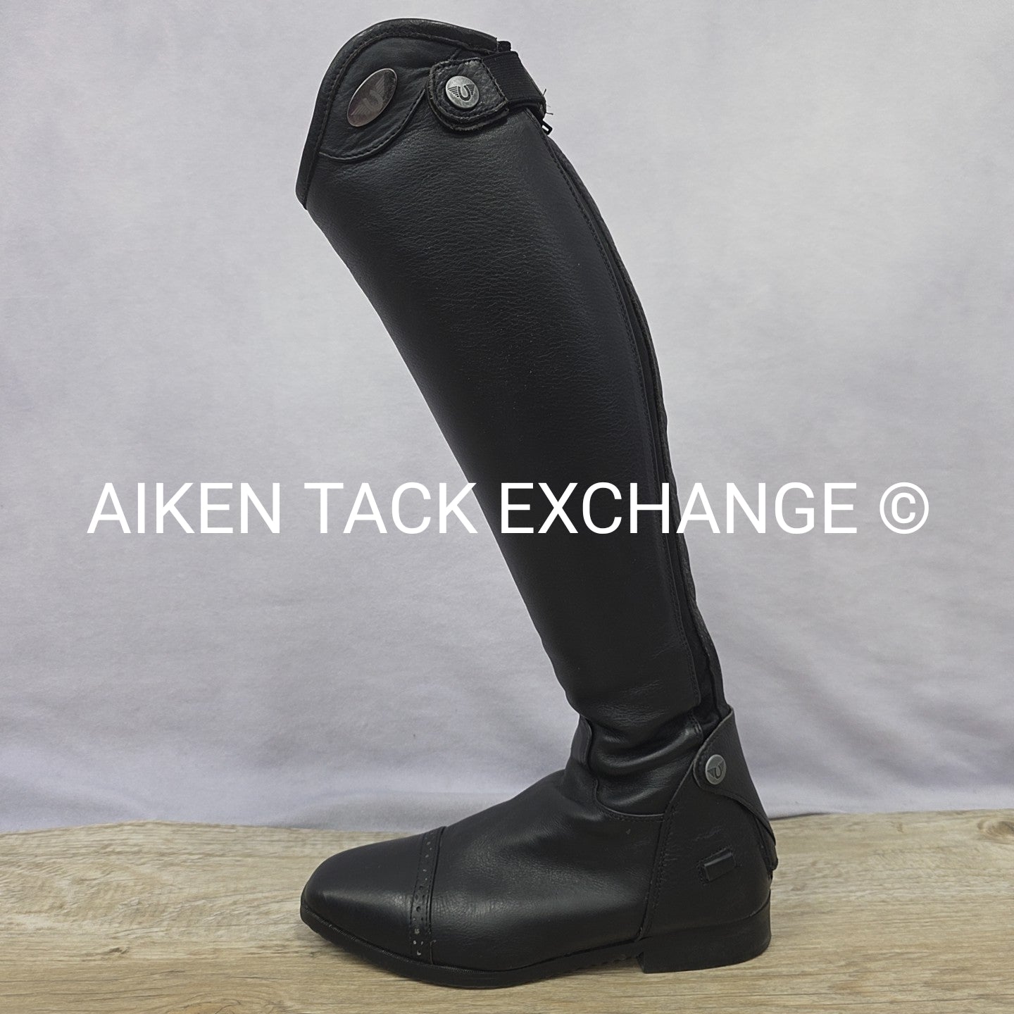 TuffRider Women's Regal Dress Tall Boots, Black, Size 8.5 XS