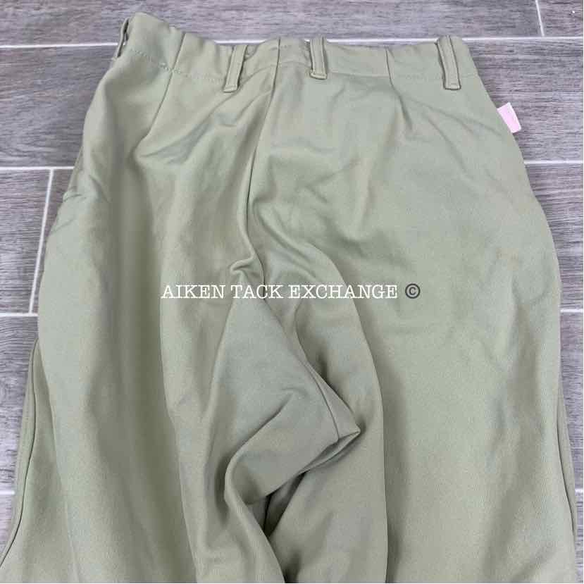 Tailored Sportsman Supreme Hunter Side Zip Knee Patch Breeches, Size 24 L