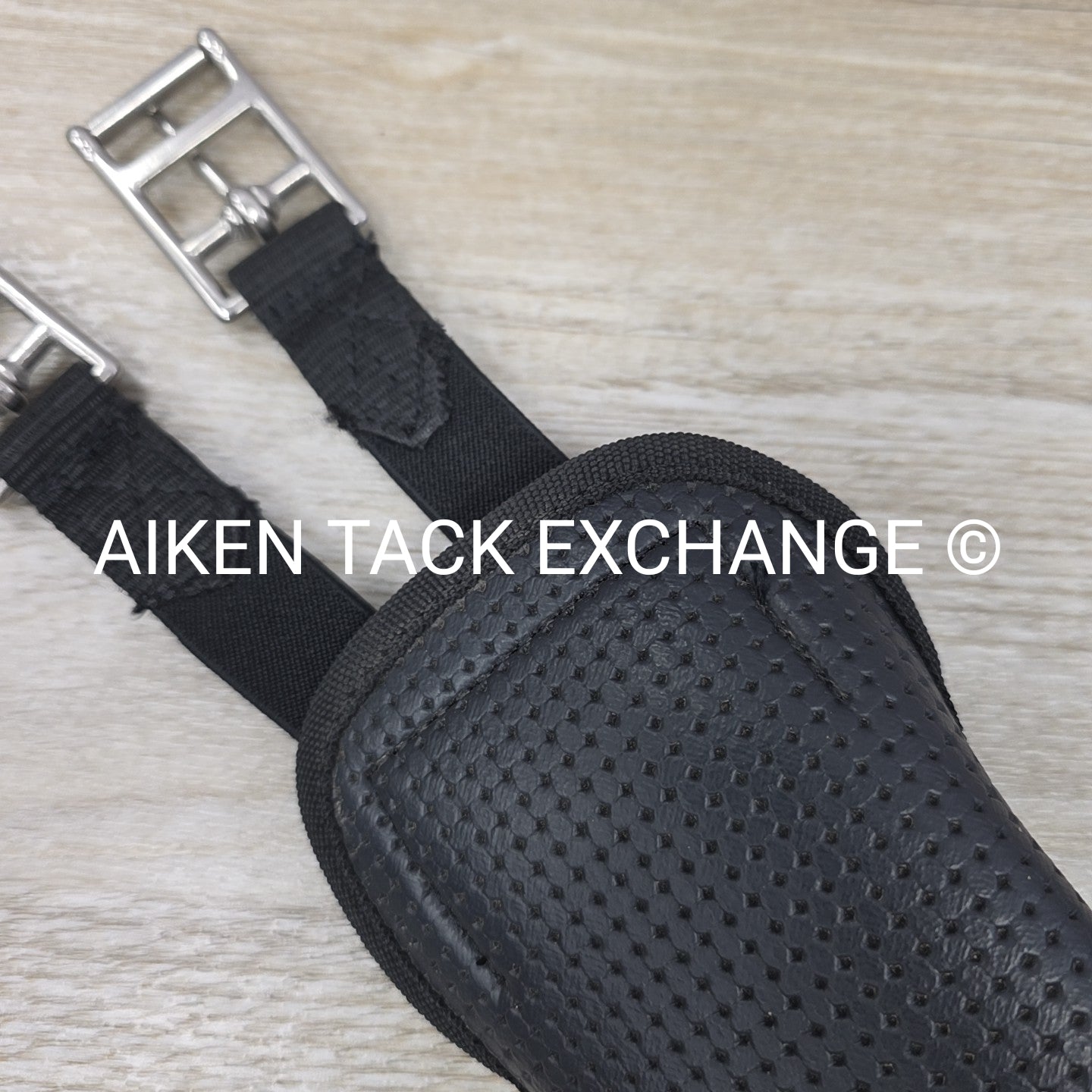 Synthetic Girth with Elastic at One End, Black, 48"