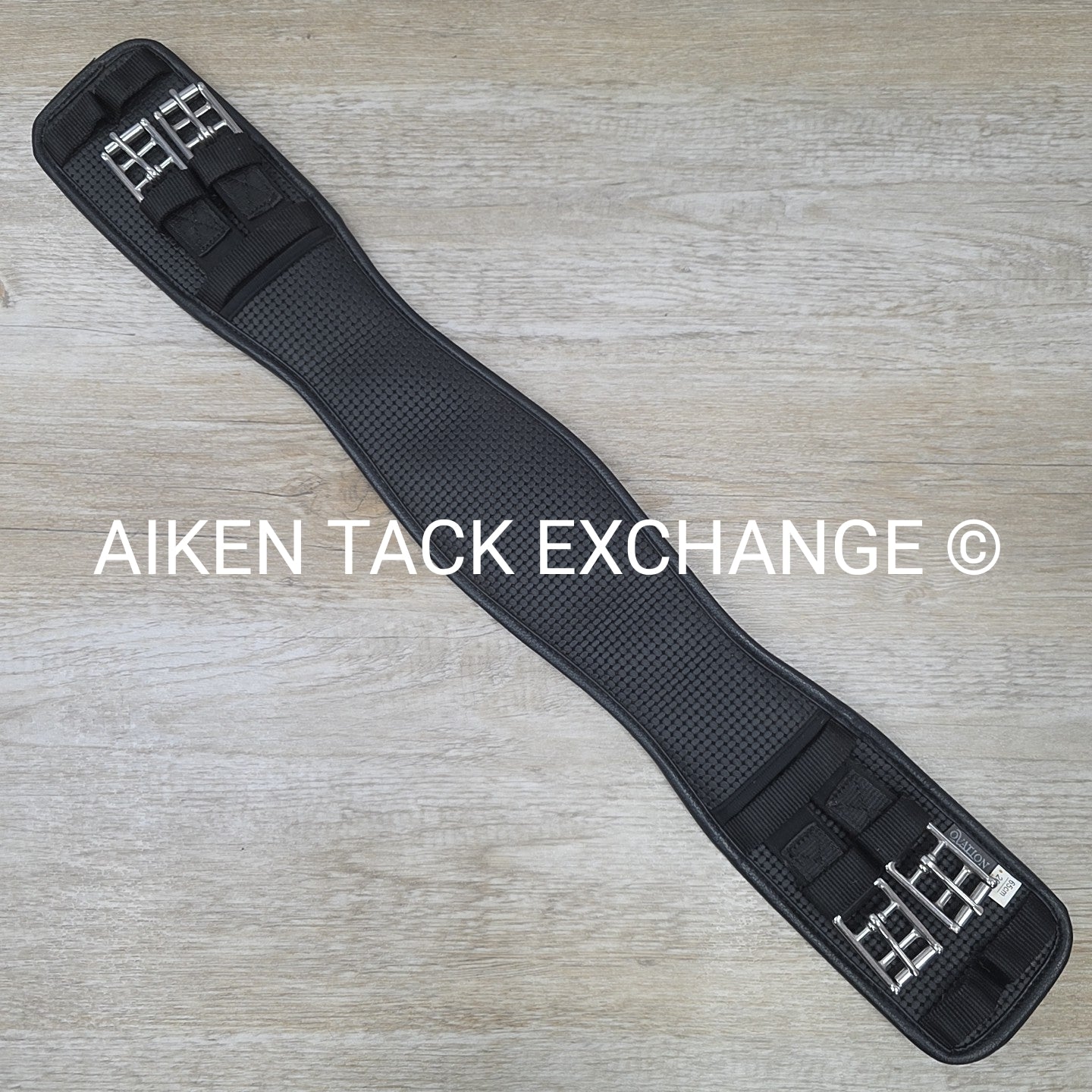 Sangle De Dressage Ovation Airform – Noir, Sans Frottement, Coussin Texturé