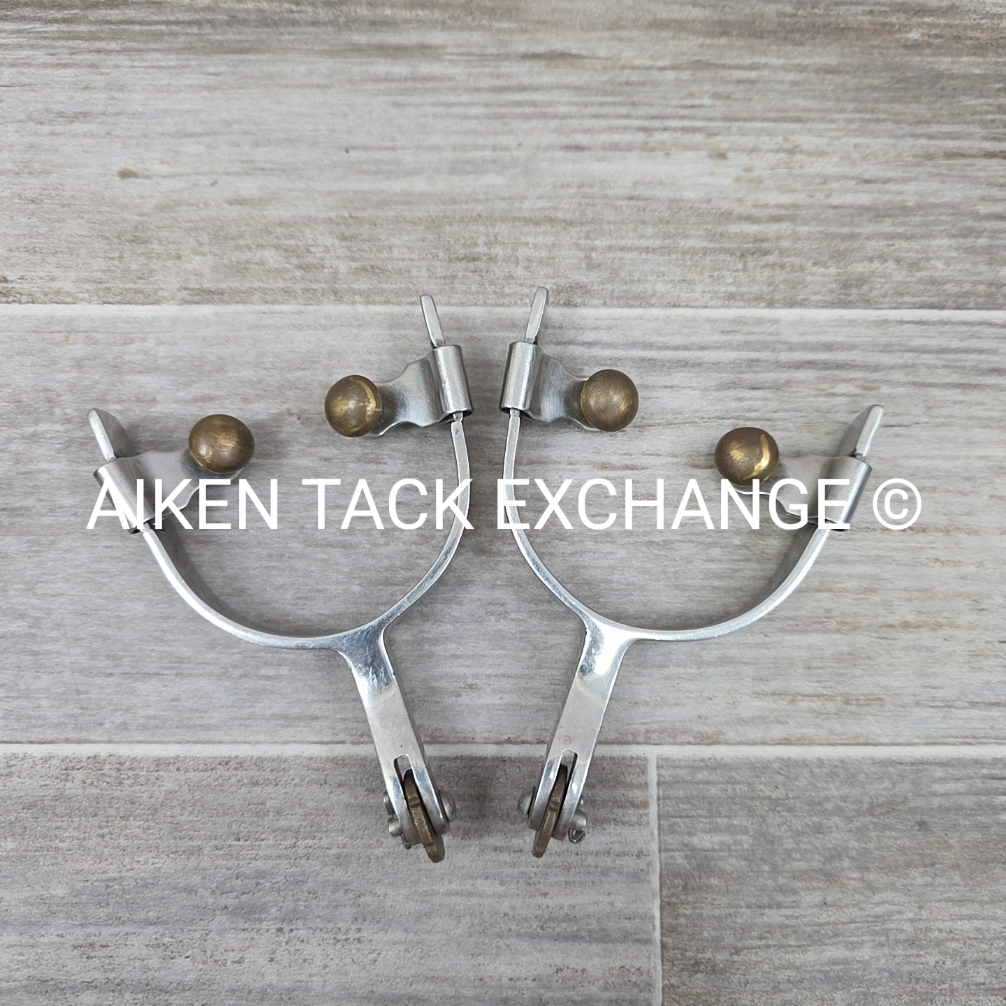 Western Rowel Spurs, No Spur Straps