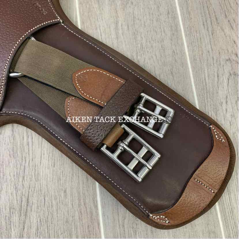 Forestier Belly Guard Stud Girth, Brown, 24"