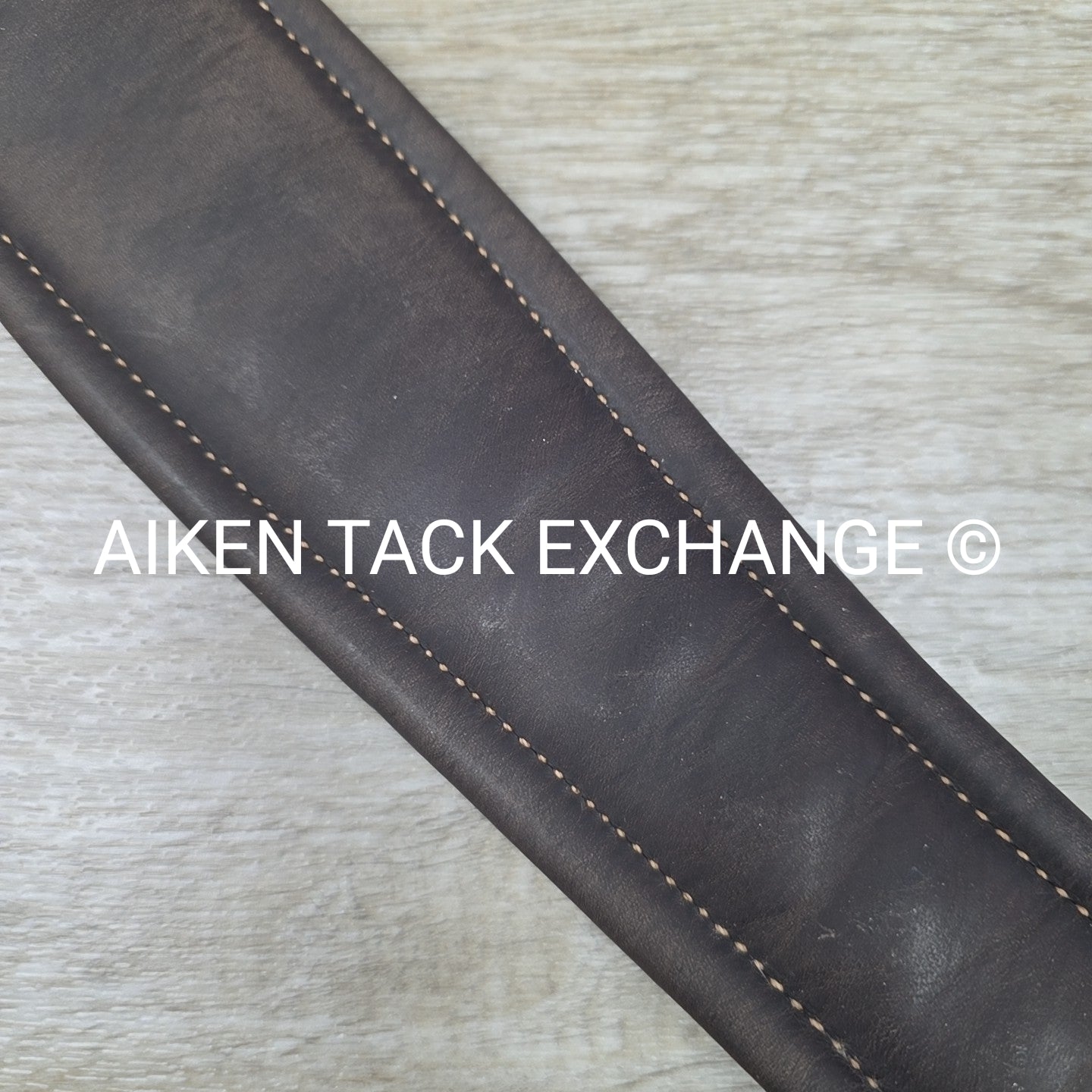 SmartPak Classic Hunter Girth with Double End Elastic, Brown, 48"