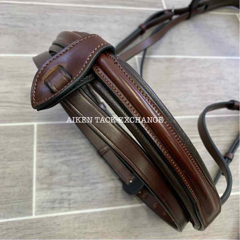 KL Select Italia Burghley Bling Bridle (No Reins), Brand New, Oversize