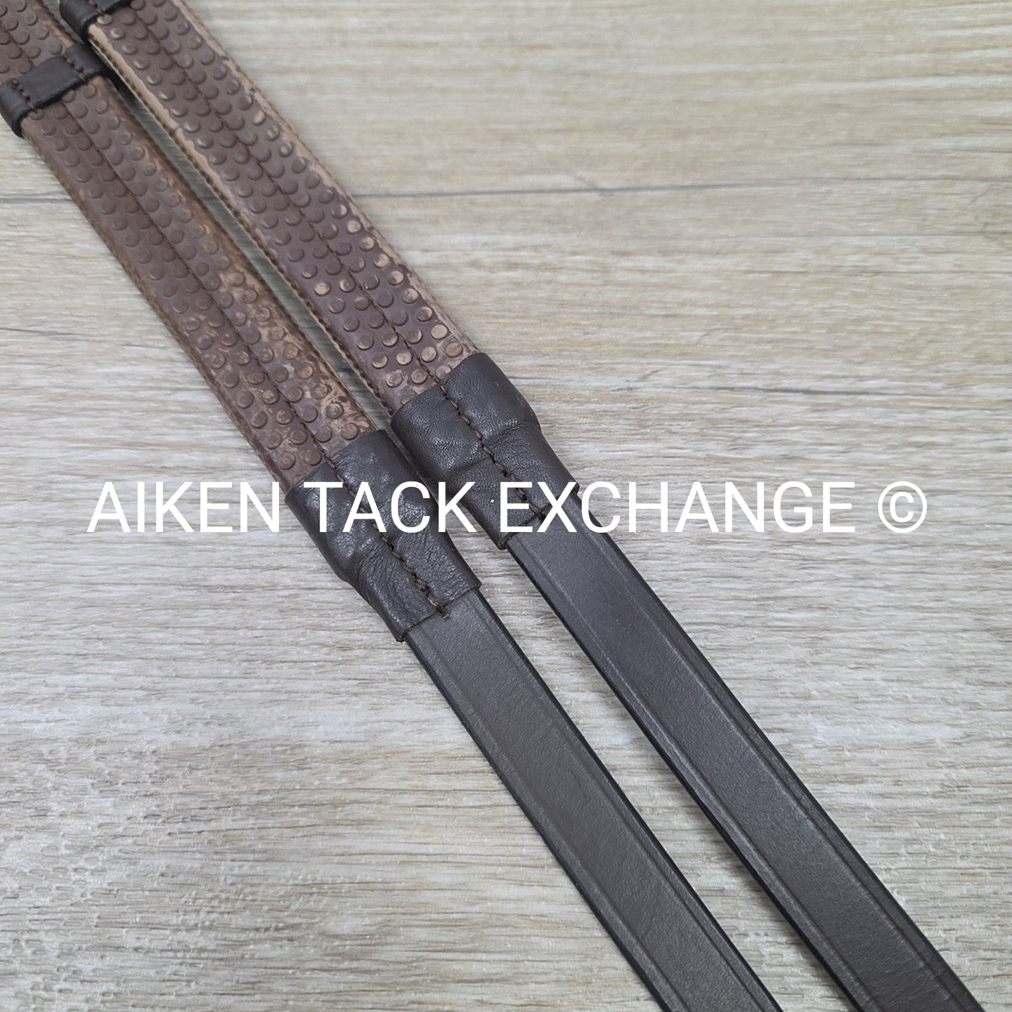 FR Vincitore Equestrian Libre Reins, 50-80 kg Connector Weight, Brown, 53"
