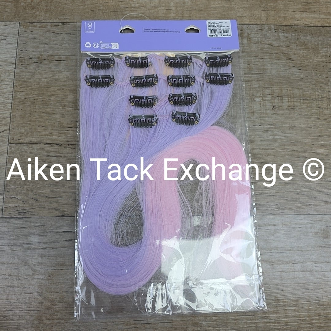 Claire's Faux Hair Extensions, 4 Pieces