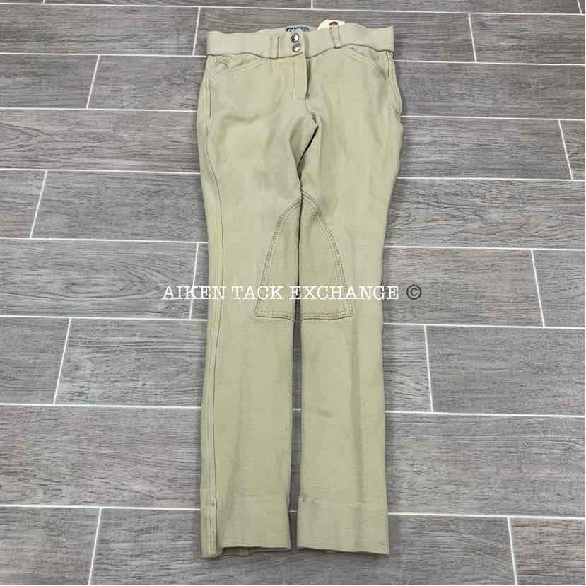 Dover Saddlery Riding Sport Knee Patch Breeches, Size 14
