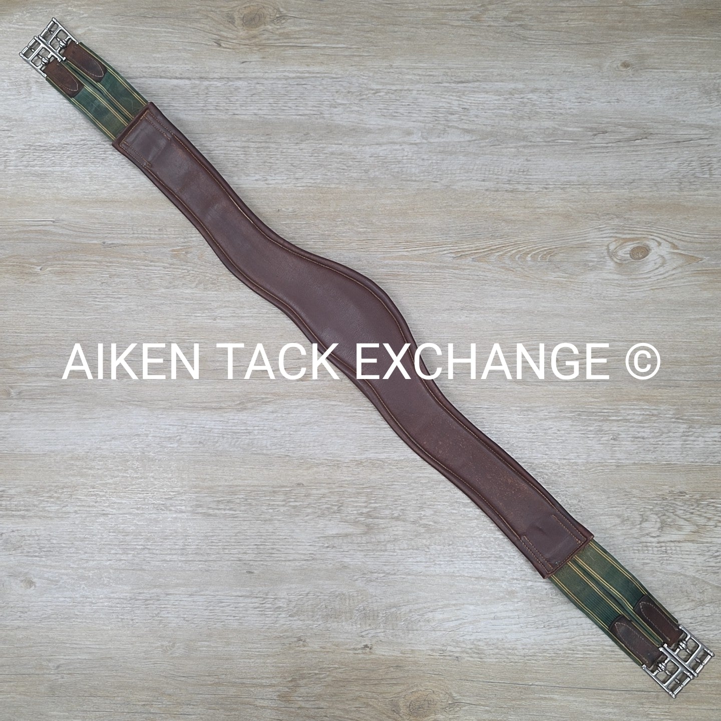 HDR Pro Contoured Leather Girth, Brown, 48"