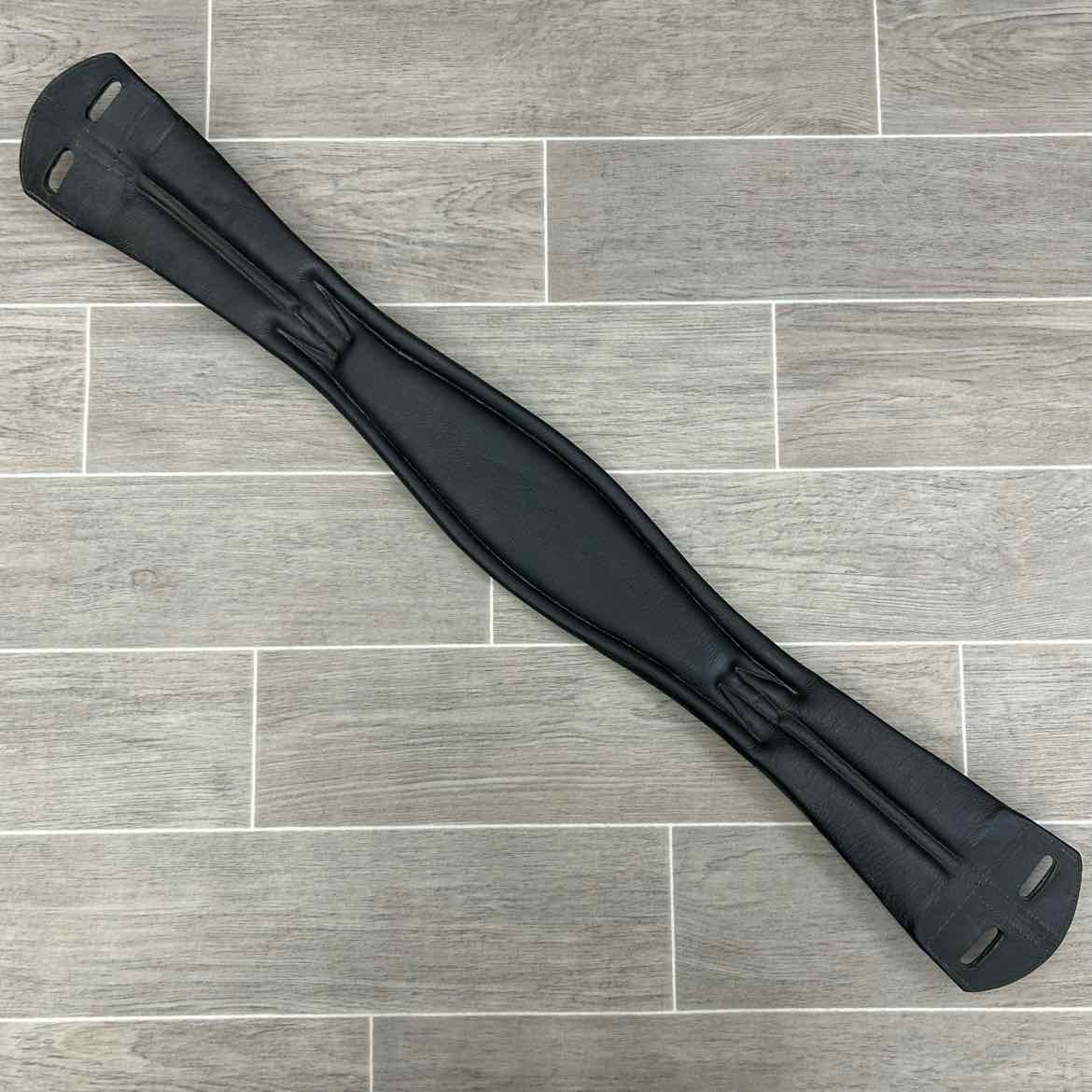 Leather Dressage Girth, Black, 28"