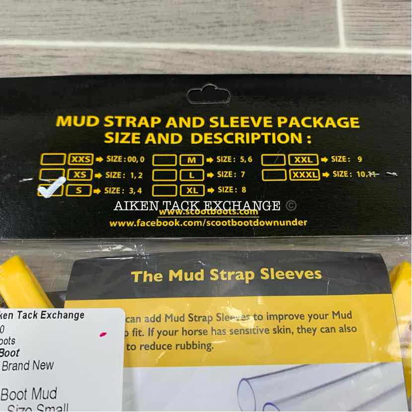 Scoot Boot Mud Straps, Size Small