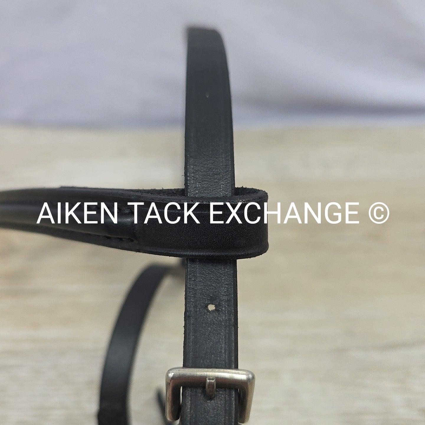 Courbette Matching Browband & Noseband, Black, Size Full