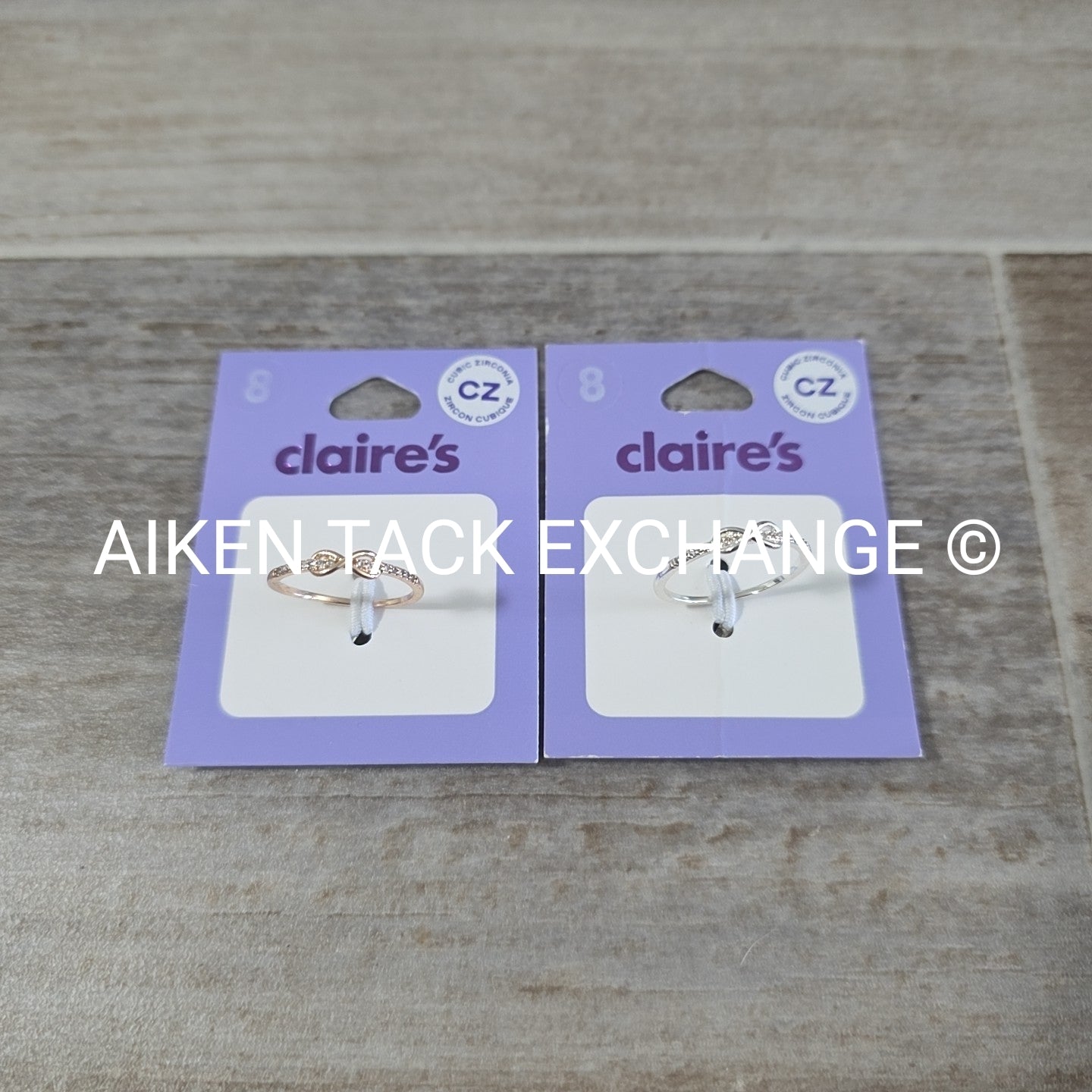 Claire's Rings (2) - Size 8