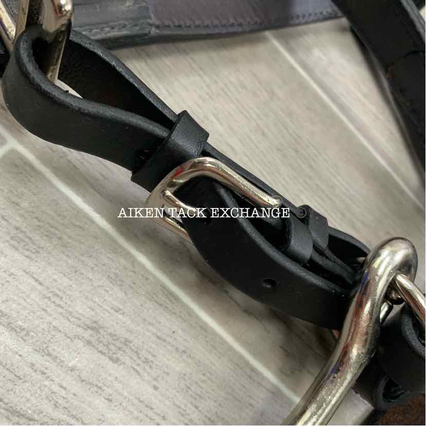 Tory Leather Show Halter & Chain Lead, Size Cob