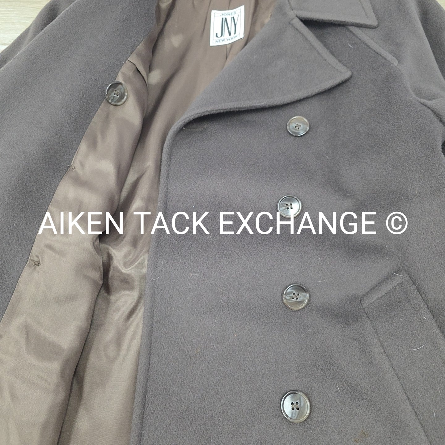 Jones New York Heavy Wool Trench Coat, Women's 40