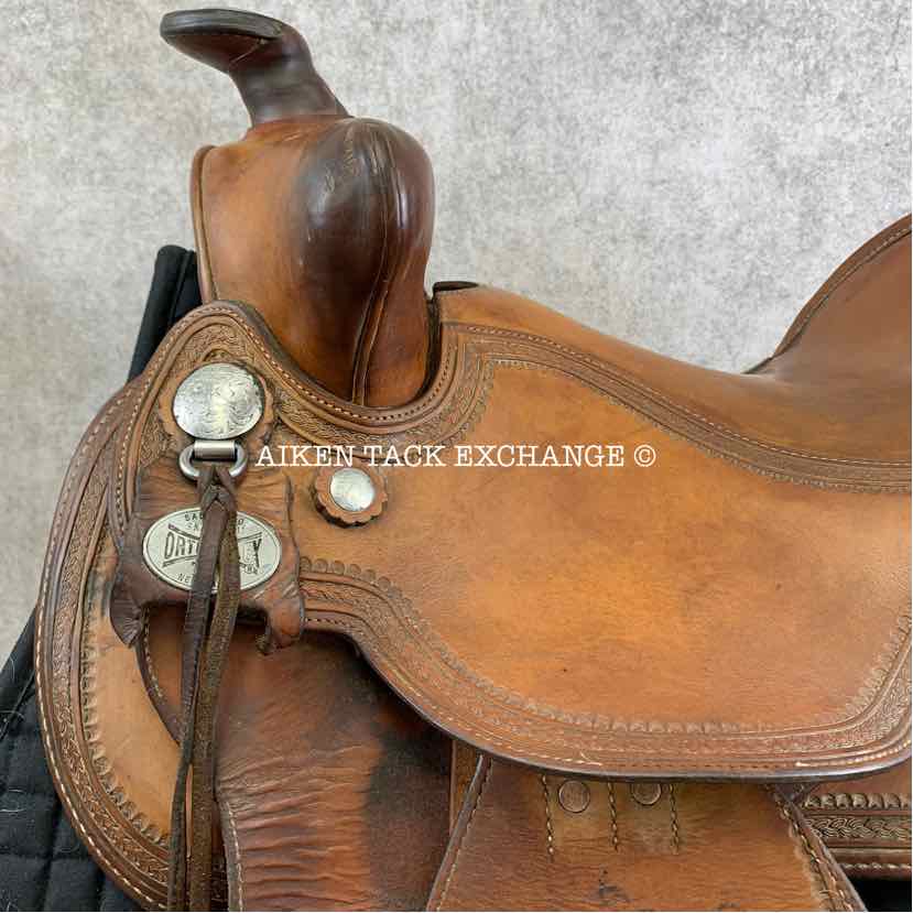 **SOLD** Ortho-Flex Western Saddle, 16" Seat, Wide Fit with Flex Panels