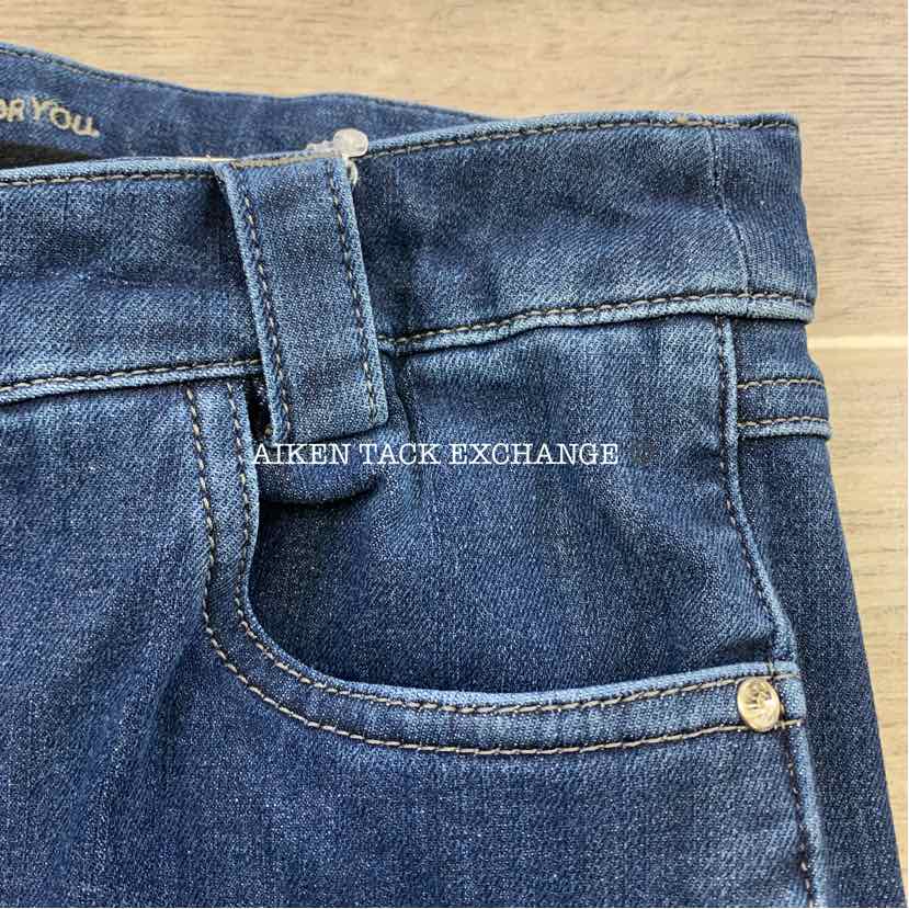Cavallo Silicone Grip Full Seat Denim Breeches, Size 26